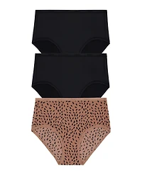 Dkny Women's Micro Brief Underwear 3 Pack