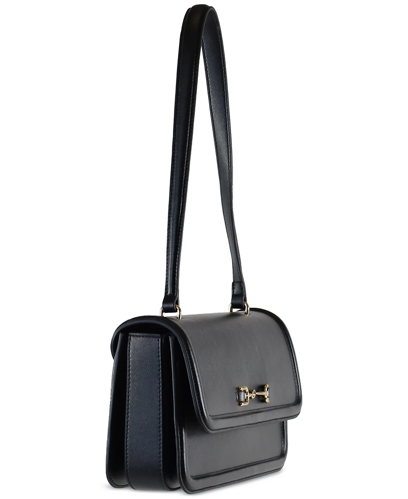 Sam Edelman Loraine Embossed Lizard Flap Shoulder Bag