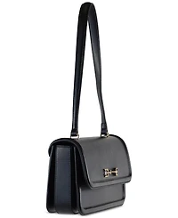 Sam Edelman Loraine Embossed Lizard Flap Shoulder Bag