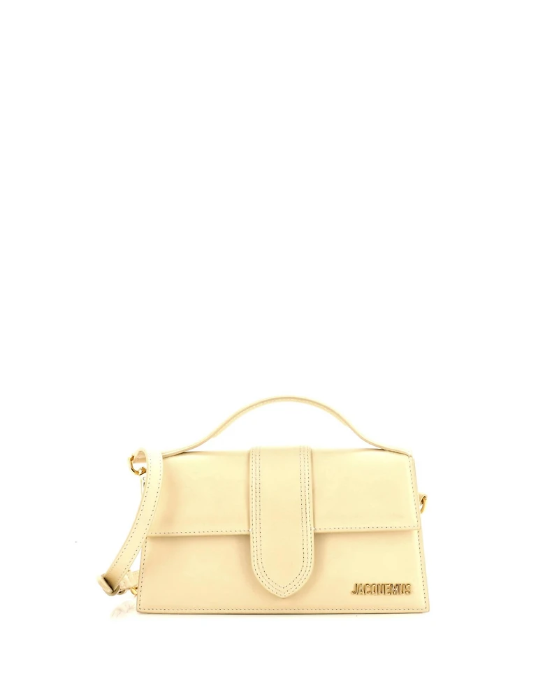 Pre-Owned Jacquemus Le Grand Bambino Flap Bag Leather