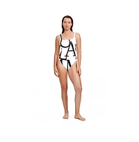 Luma Gottex Women's Signature Square Neck Tank One Piece