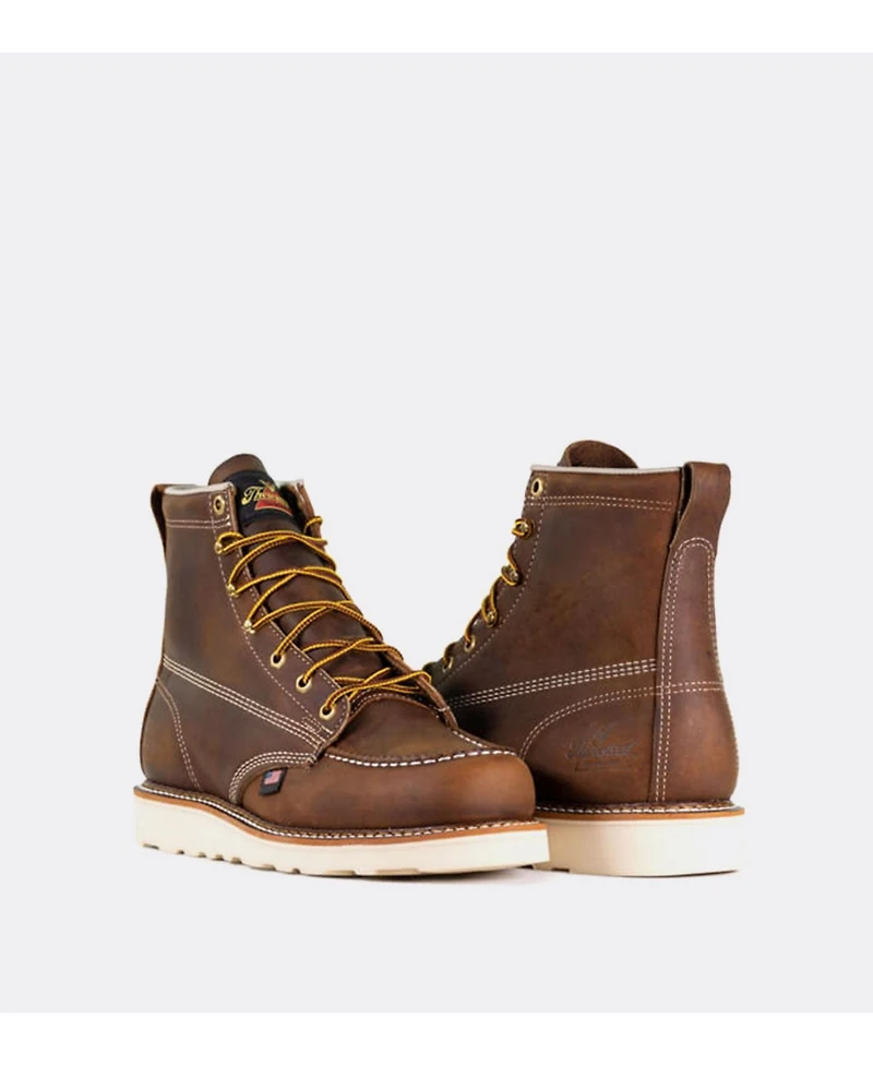 Thorogood American Heritage 6" Moc Toe Work Boots for Men