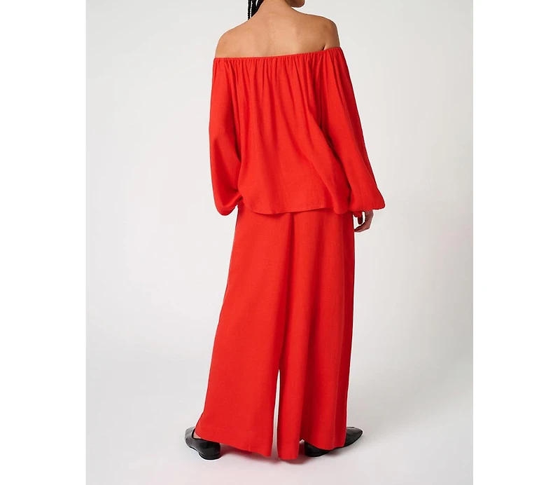 WeWoreWhat Women's Wide Leg Pant