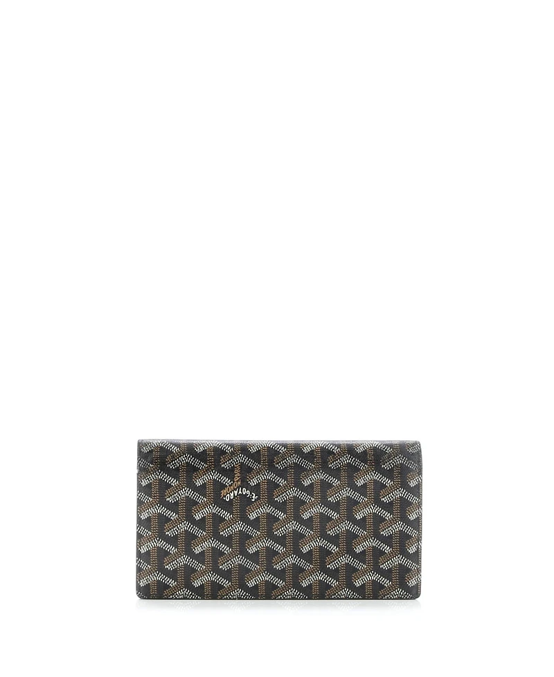 Pre-Owned Goyard Long Richelieu Wallet Coated Canvas