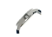 Peugeot Women's 40mm Blue Boyfriend Watch with Baguette Crystals