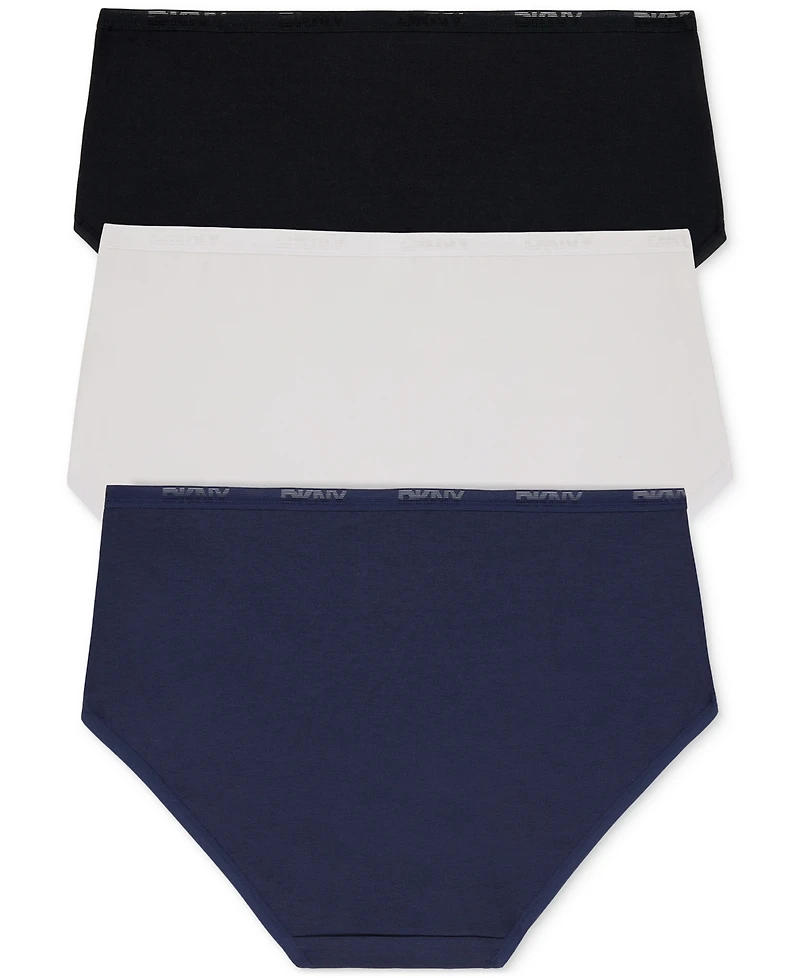 Dkny Women's Cotton Modal Brief 3 Pack.- DK8465P3