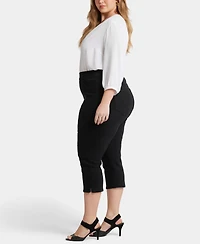 Nydj Plus Dakota Crop Pull-On Jeans