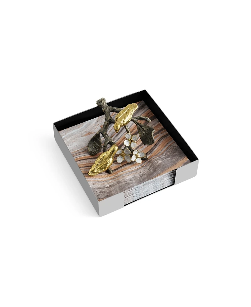 Michael Aram Lovebirds Cocktail Napkin Holder
