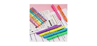 Writech Neon Retractable Highlighters - 12CT