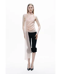 Nocturne Women's Shawl-Inspired Blouse