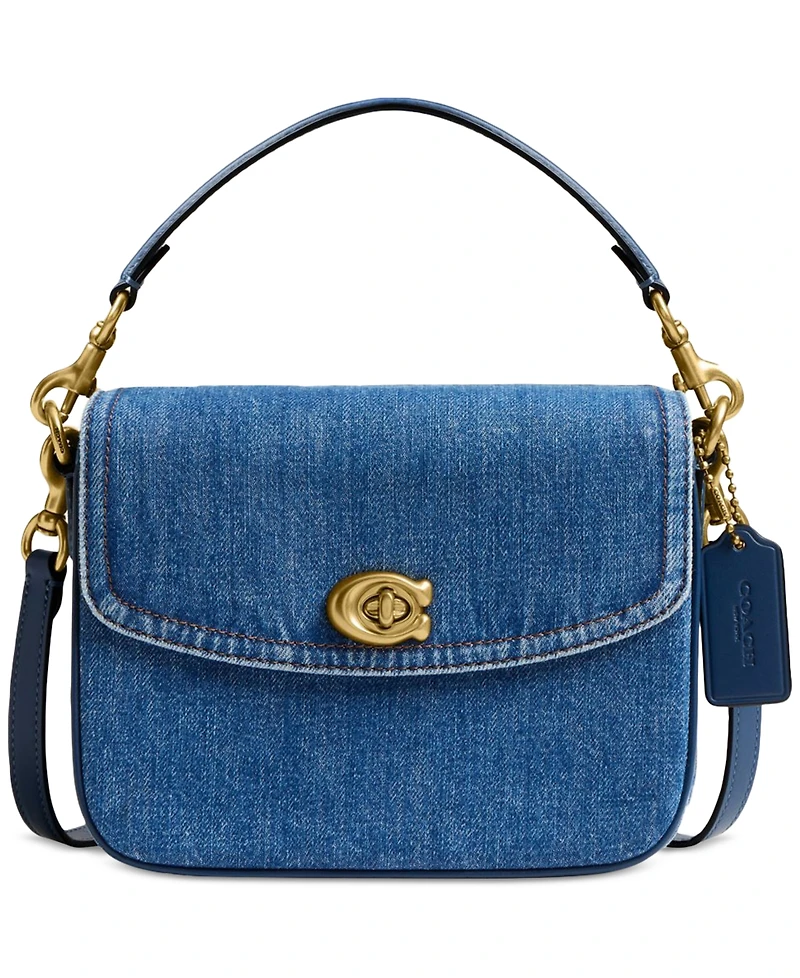 Coach Cassie Mini Denim Crossbody Bag 19