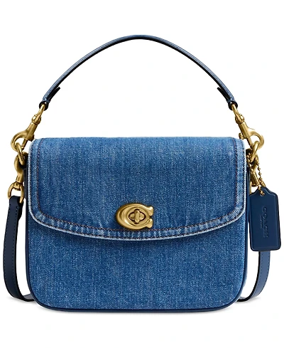Coach Cassie Mini Denim Crossbody Bag 19