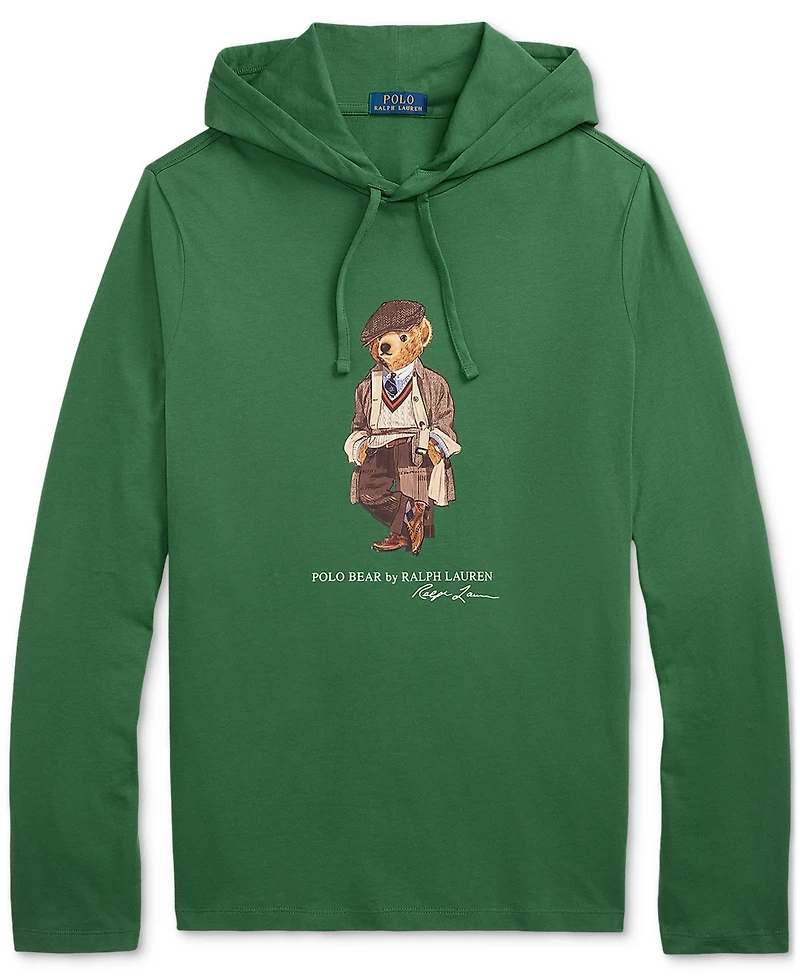 Polo Ralph Lauren Men's Bear Jersey Hooded T-Shirt