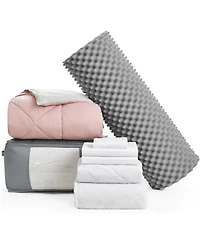 College Freshman Dorm Pack - Twin Xl Bedding Bundle