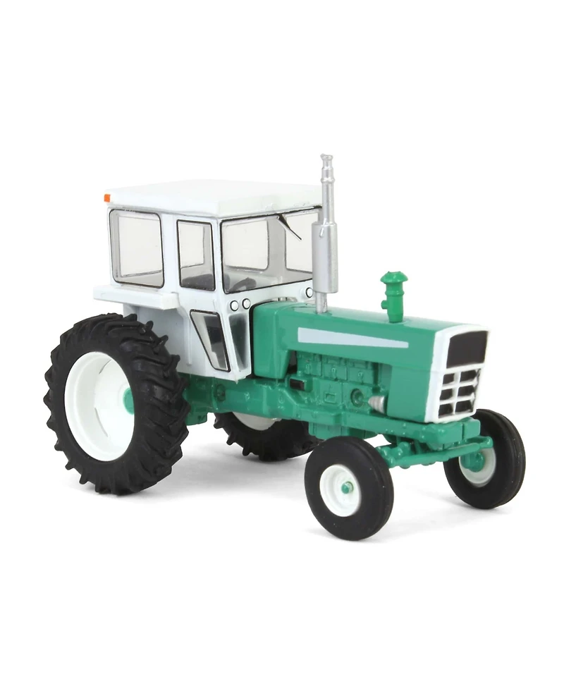 1/64 1973 Tractor with Cab, Green & White, Down on the Farm Series 9 48090-a
