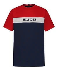 Tommy Hilfiger Little and Toddler Boys Horizontal Short Sleeve T-Shirt