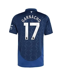 Adidas Men's Alejandro Garnacho Navy Manchester United 2024/25 Away Replica Player Jersey