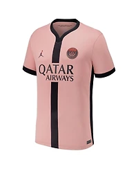 Nike Big Boys and Girls Khvicha Kvaratskhelia Pink Paris Saint-Germain 2024/25 Third Replica Player Jersey