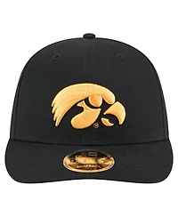 New Era Men's Black Iowa Hawkeyes Low Profile 9FIFTY Snapback Hat