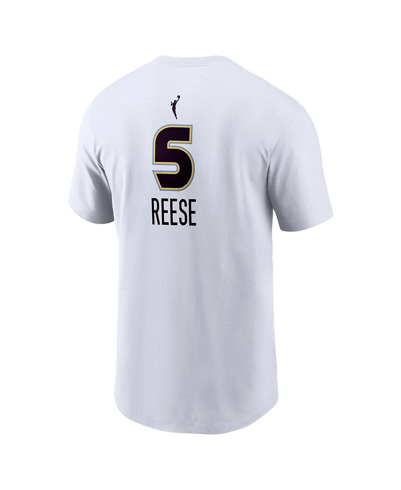 Nike Men's Angel Reese White Chicago Sky Heroine Edition Name Number T-Shirt