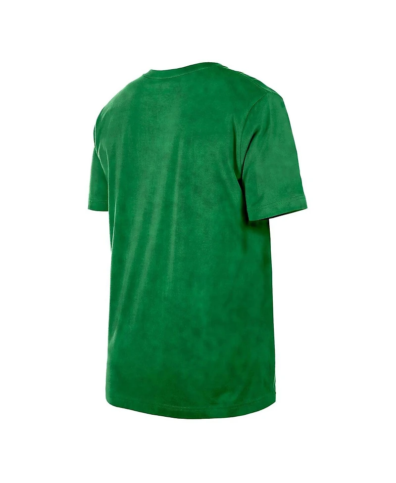 New Era Men's Kelly Green Boston Celtics Throwback Vintage Boxy Mineral Wash T-Shirt