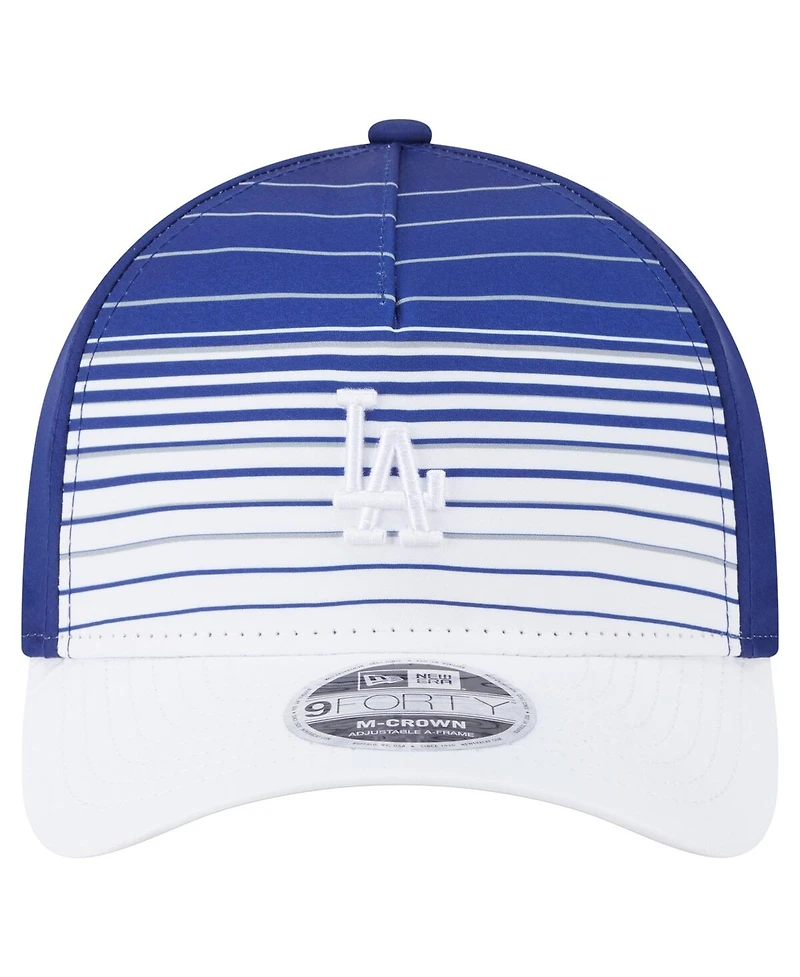 New Era Men's Royal Los Angeles Dodgers Gradient 9FORTY M-Crown Adjustable Hat
