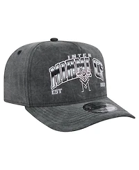New Era Men's Black Inter Miami Cf Washed 9FIFTY A-Frame Adjustable Hat