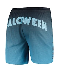Contenders Clothing Men's Black Halloween the Knife Mesh Active Shorts