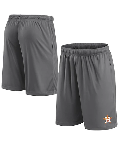 Fanatics Men's Gray Houston Astros Primary Logo Shorts