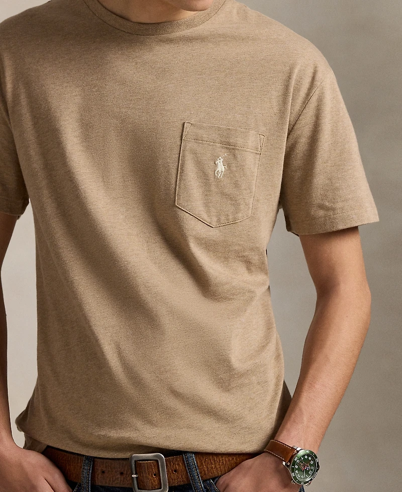 Polo Ralph Lauren Men's Classic Fit Crew Neck Pocket T-Shirt