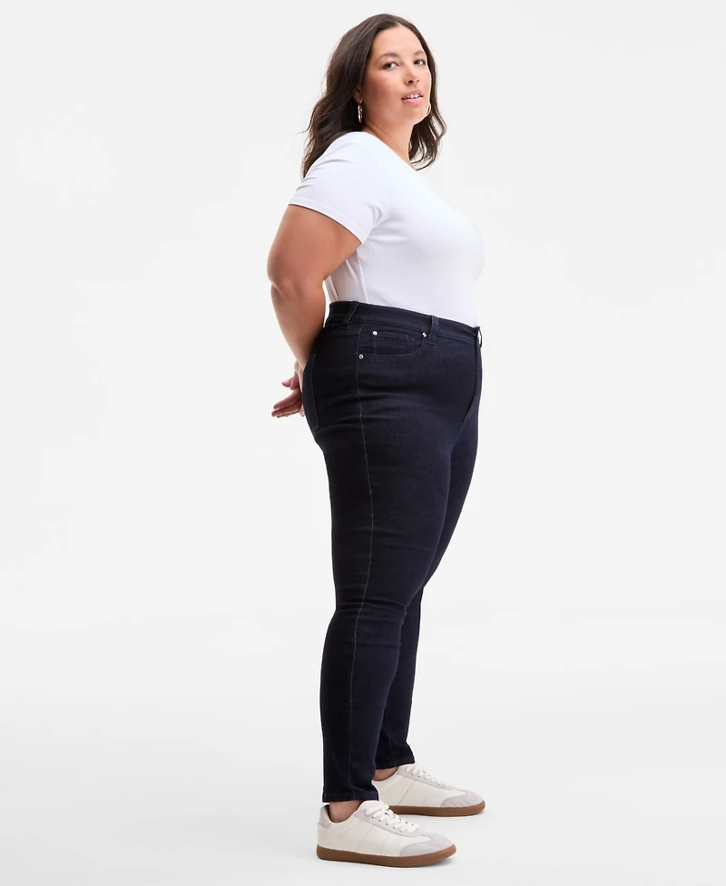 On 34th Trendy Plus High-Rise Skinny Jeans, Exclusively at Macy's