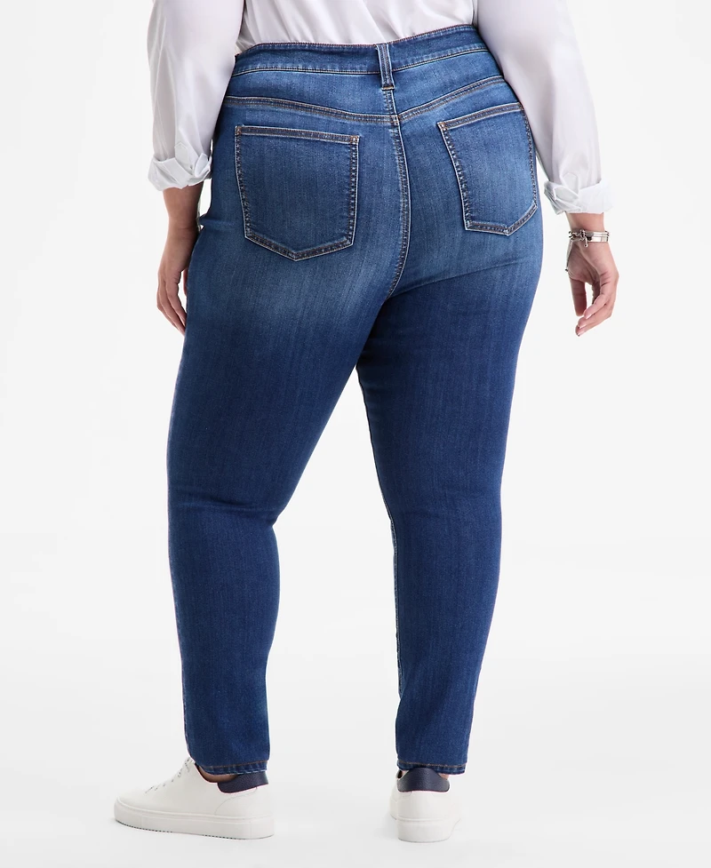 On 34th Trendy Plus Mid-Rise Skinny Jeans, Exclusively at Macy's