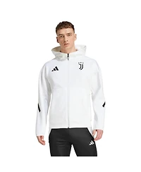 Adidas Men's White Juventus 2025/26 Anthem Full-Zip Jacket