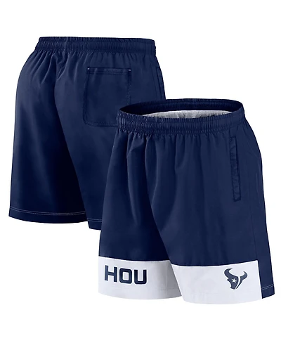 Fanatics Men's Navy Houston Texans Elements Shorts