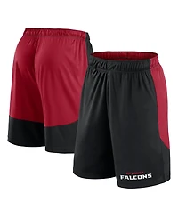 Fanatics Men's Black/Red Atlanta Falcons Launch Shorts