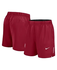 Nike Men's Cardinal Stanford Primetime Woven Victory Performance Shorts