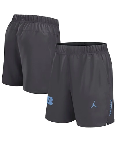 Jordan Men's Gray North Carolina Tar Heels Primetime Woven Victory Performance Shorts