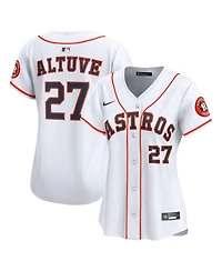 Nike Women's Jose Altuve White Houston Astros Home Limited Jersey