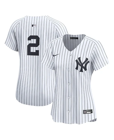 Nike Women's Derek Jeter White New York Yankees Home Limited Player Jersey