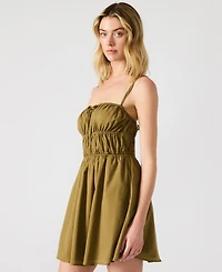 Steve Madden Women's Banded Mini Heather Dress