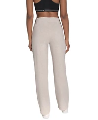 Calvin Klein Performance Women's High-Waist Straight-Leg Sweatpants