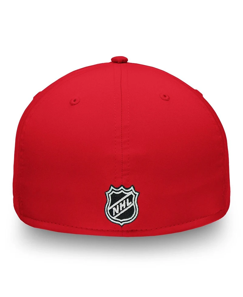Fanatics Men's White/Red Ottawa Senators Breakaway Current Jersey Flex Hat