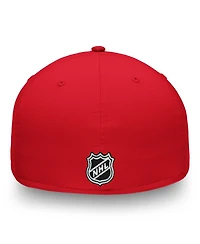 Fanatics Men's White/Red Ottawa Senators Breakaway Current Jersey Flex Hat