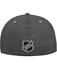 Fanatics Men's Charcoal/Gray Columbus Blue Jackets Authentic Pro Training Camp Flex Hat
