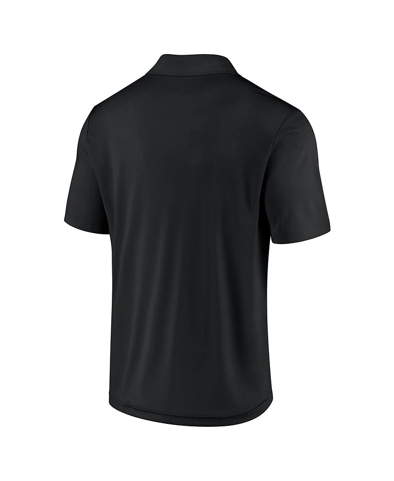 Fanatics Men's Black Carolina Panthers Polo Shirt