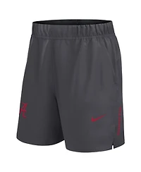 Nike Men's Gray Alabama Crimson Tide Primetime Woven Victory Performance Shorts