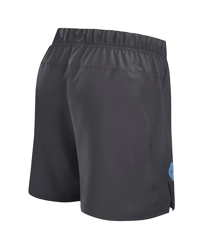 Jordan Men's Gray North Carolina Tar Heels Primetime Woven Victory Performance Shorts