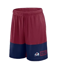 Logo Athletic Men's Burgundy Colorado Avalanche Best of the Shorts
