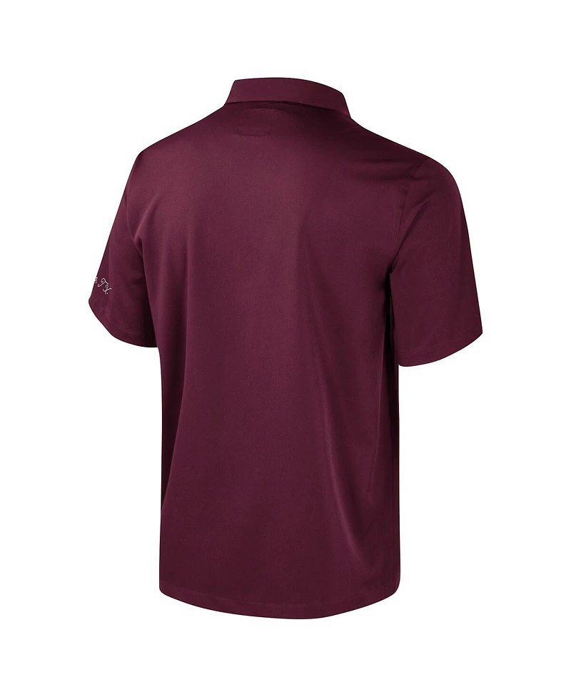 Colosseum Men's Maroon Texas A&M Aggies Strike Bowling Button-Up Shirt