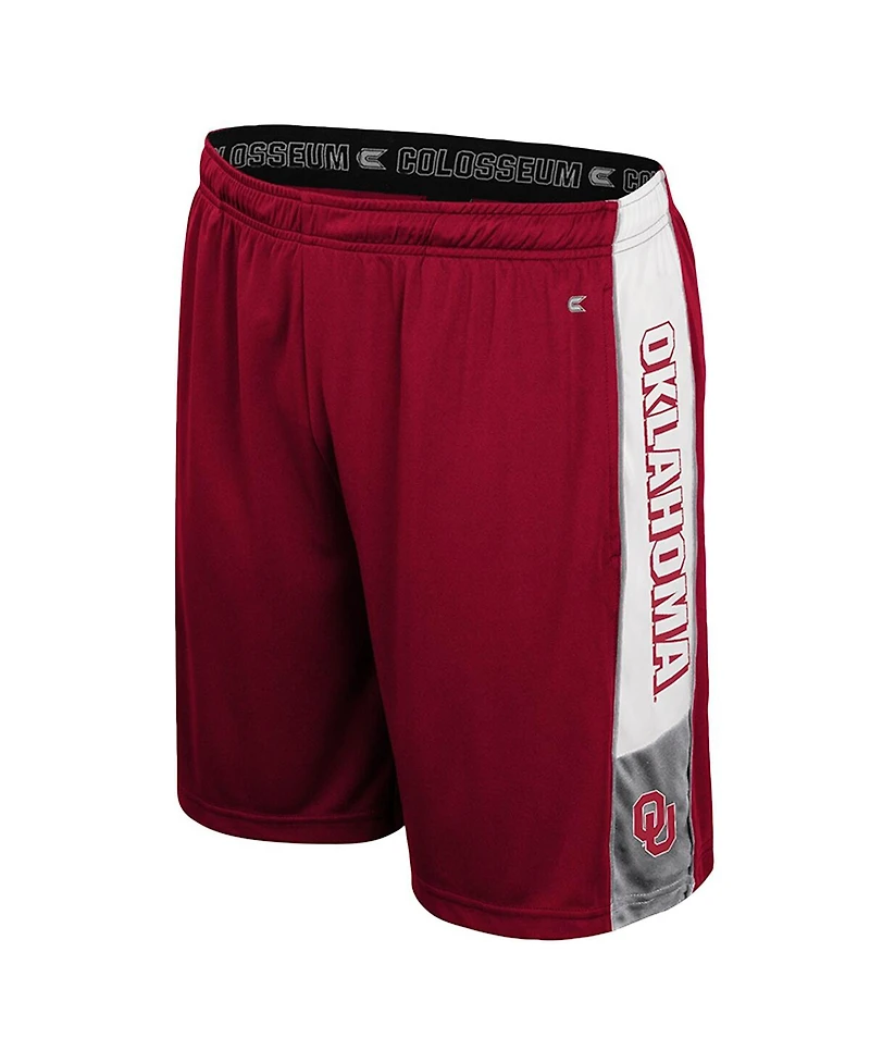 Colosseum Men's Crimson Oklahoma Sooners Quantum Shorts
